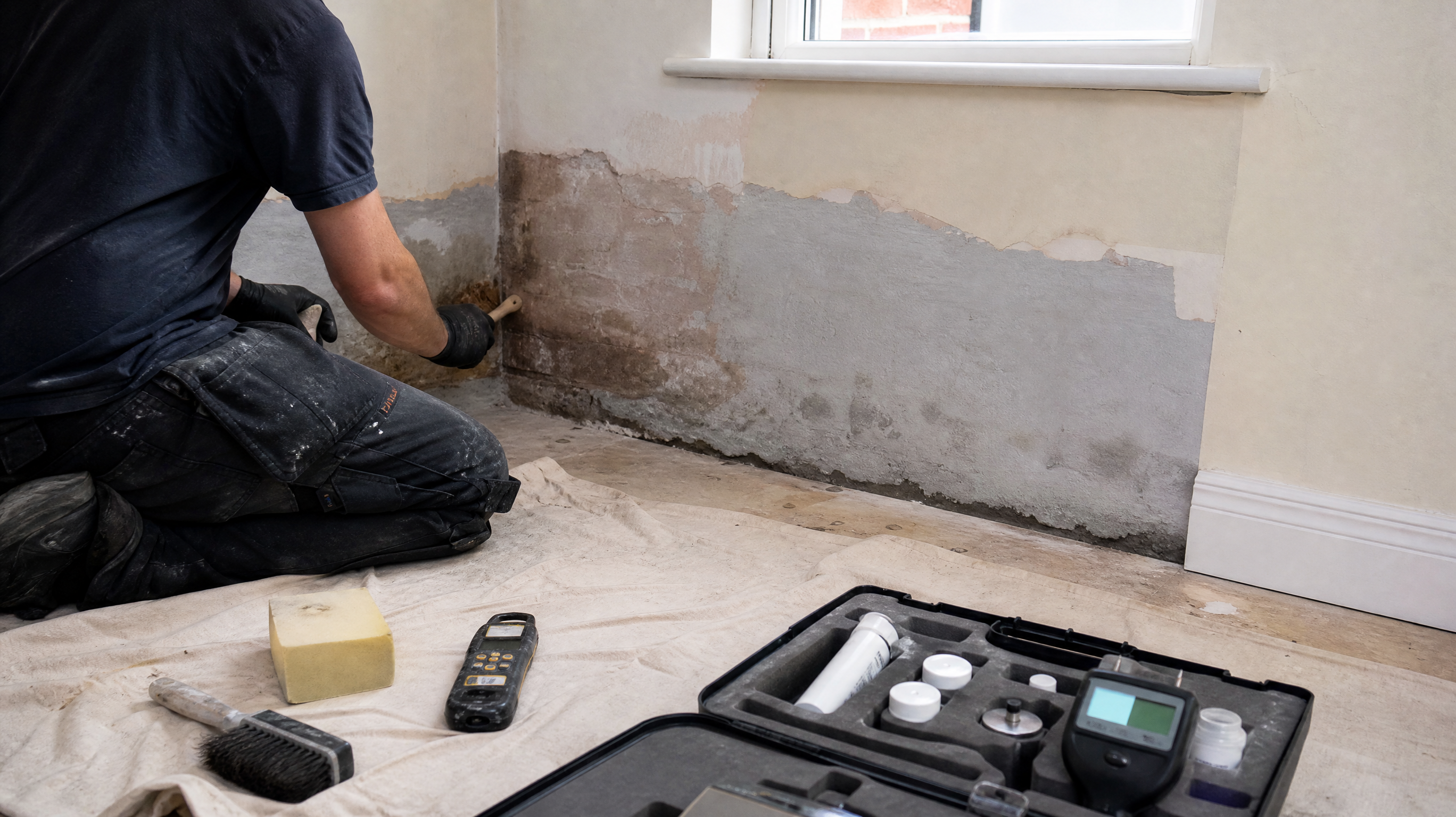 Rising Damp or Condensation? How to Tell the Difference — specialist guide for UK homeowners considering rising damp treatment